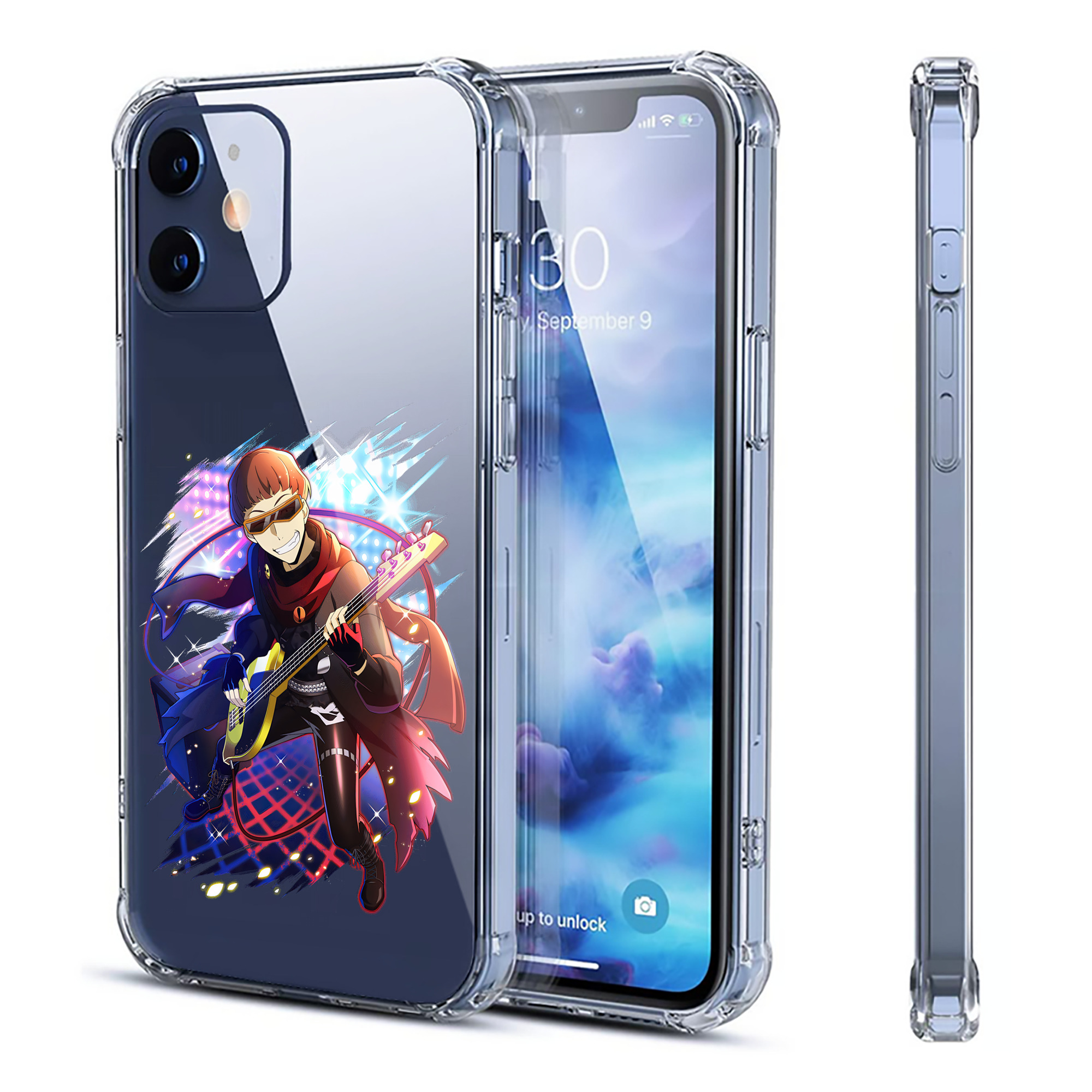 （画像用） 文豪ストレイドッグス Bungo Stray Dogs 【iPhone 12シリーズ対応】透明スマホケース（クリアソフトケース）